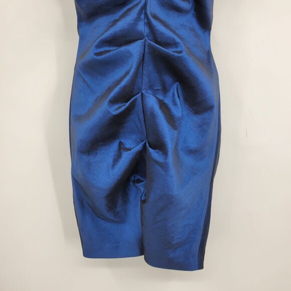 Vintage Betsy & Adam Blue Y2K Whimsigoth Homecoming Cocktail Dress‎ 12 Petite - Picture 5 of 7